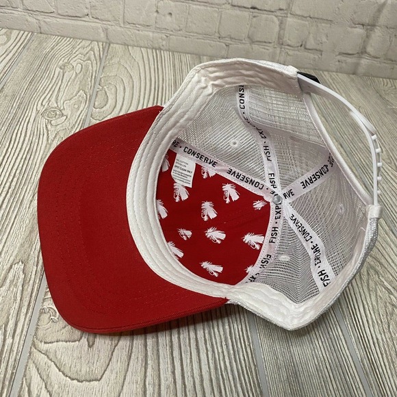 Rep Your Water Colorado Trucker Snapback Hat Mesh Adjustable Red EUC - Picture 7 of 8